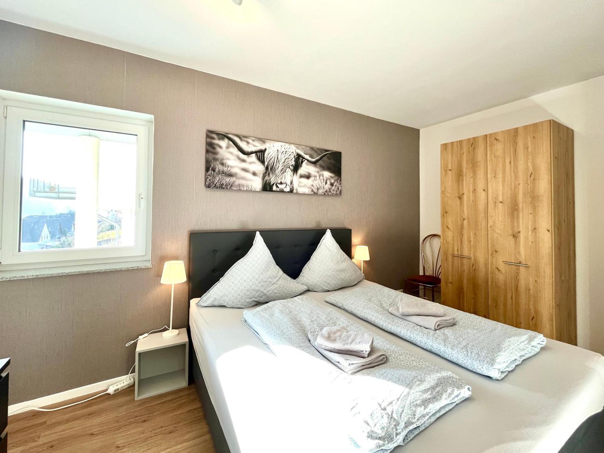 Ferienwohnung Moseltraum, 1-6 Pers, Mit 3 Schlafzimmer Und Panoramabalkon Müden Exterior foto
